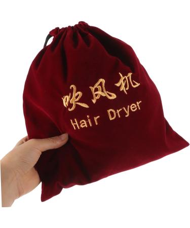 BELLIFFY 3 Pcs Hair Dryer Storage Bag Drawstring Bags Travel Blow Dryer Hair Tools Travel Bag Fabric - Buy Online on GoSupps.com