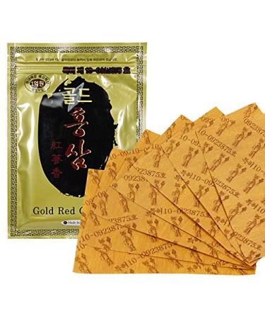 Gold Red Ginseng Hot Pad Patch 1PACK(20ea) / Sheet Tape Pain Relief/Korean Made (12PACK)