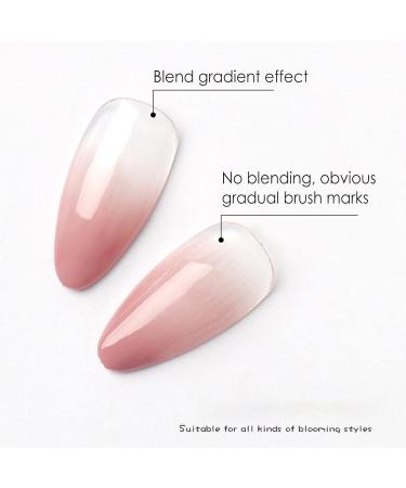 Voiakiu Nail Blossoming Gel - 60ml Neutral Mixing Adhesive for Stunning Manicure & Nail Art | Glitter Marble Floral Effects - Buy Online on GoSupps.com