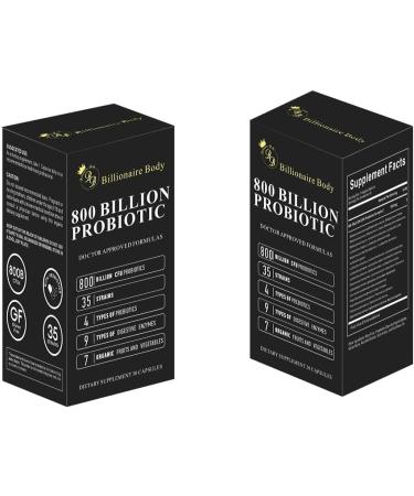 Probiotics for Gut Health (800 Billion CFU) (35 Strains + Enzymes) -Physicians Choice Digestive Enzymes Men Supplements Probioticos Now Probiotic (30 Count) 30 Count (Pack of 1) - Buy Online on GoSupps.com