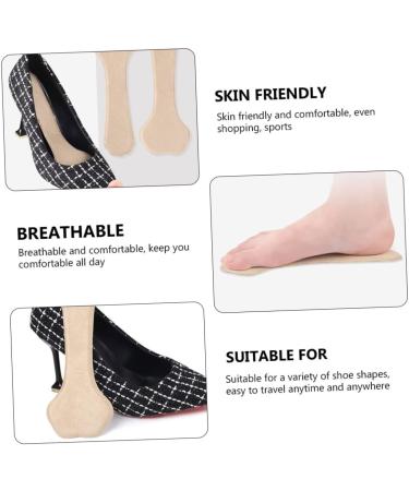 Mobestech High Heel Insoles - 3 Sets of 5 Pairs Anti-Wear Gel Inserts for Women | Non-Slip Comfort & Shock Absorption - Buy Online on GoSupps.com