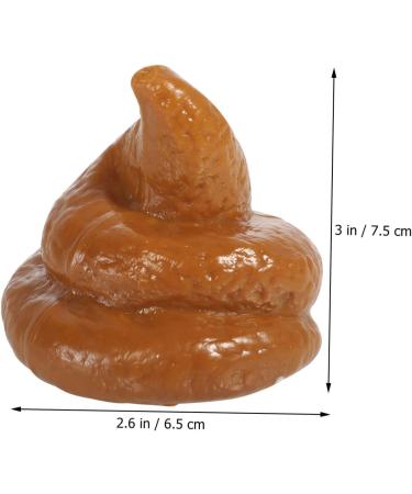 NOLITOY 15 pcs Simulation Poop Halloween Party Favor Prank Toy Decompression Toy Artificial Poops Halloween Party Accessories Prank Plaything Fake cat Rubber Party Supplies Child Elastic Khakix5pcs 7.5x6.5cmx5pcs - Buy Online on GoSupps.com