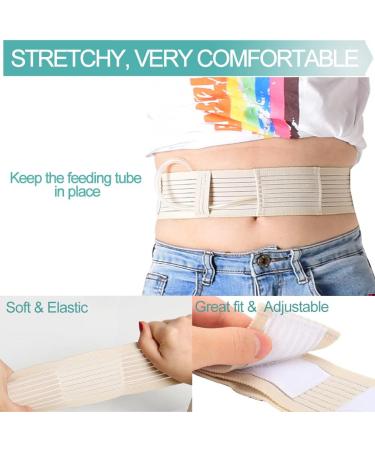 Soft Breathable PD Belt | Adjustable Catheter Holder for Men and Women | Beige Medium 28-41 Inch | Pack of 1 - Buy Online on GoSupps.com