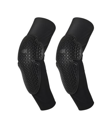surlim Elbow Protection Pads,Elbow Guard Sleeve,Mountain Bike Elbow Guards,MTB Elbow Pads,Skate & Skateboarding Protective Gear Black Large
