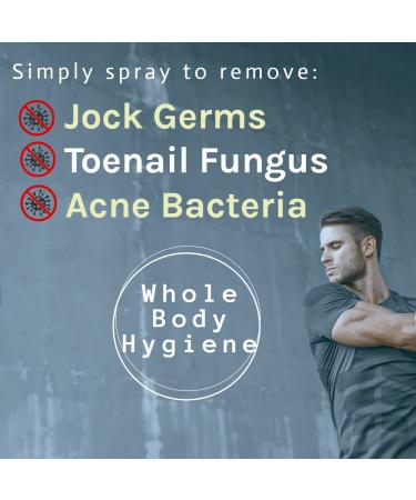 SkinSmart Men's Intimate Spray 8oz - Hypochlorous Shower in a Bottle for Jock Itch & Odor - Pack of 1 - Buy Online on GoSupps.com