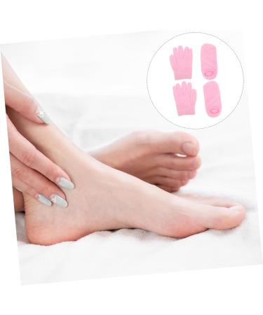 Beavorty 2 Pairs Gel Care Kit Hand Healing Cracked Hands Moisture Gloves Hydrating Gloves Hands Beauty Masks spa Socks Heel Moisturizing Socks Men Sock Yarn Lotion Man Facial mask - Buy Online on GoSupps.com