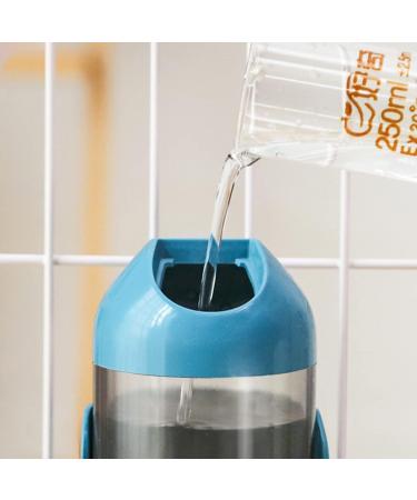 Dog Drinking Bottle 700ml - Leak-proof Pet Water Dispenser for Dogs Cats & Rabbits | Blue - Buy Online on GoSupps.com