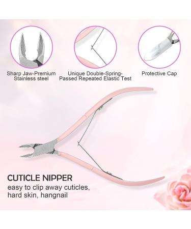 Makartt Cuticle Trimmer and Pusher Set - Professional Stainless Steel Pedicure and Manicure Tools 3pcs - Buy Online on GoSupps.com
