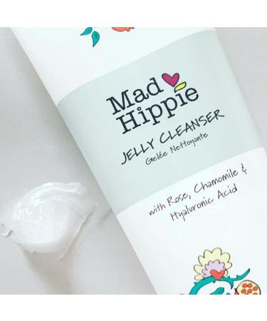 Mad Hippie Jelly Cleanser 4oz - Vegan Hydrating Face Wash with Hyaluronic Acid for Normal/Dry Skin - Removes Makeup & Sunscreen - Natural Plant Based Ingredients - Buy Online on GoSupps.com