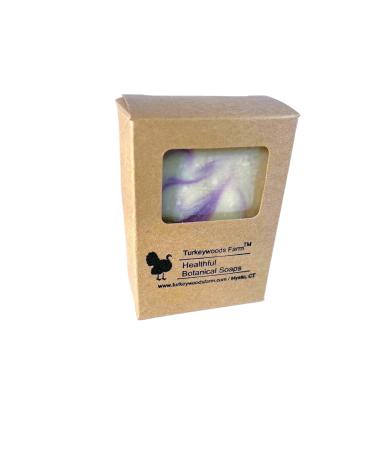 Shagbark Hickory Soap with Vitamin D - Violet Swirl | Nourishing Botanical Cleanser - International Shipping Available - Buy Online on GoSupps.com