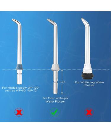 Waterpik Water Flosser Replacement Tips Bundle - 6 Classic Jet Tips with Storage Case - Buy Online on GoSupps.com