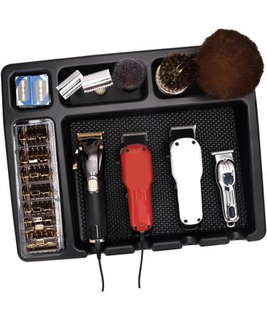 Beatifufu Barber pad Hair Scissors Electric Clippers Tool Barber Clippers Clipper Holder Hair Salon Hairdressing Tool Organizer Trimmer Hair Styling Tools Organizer Tool Holder - Buy Online on GoSupps.com