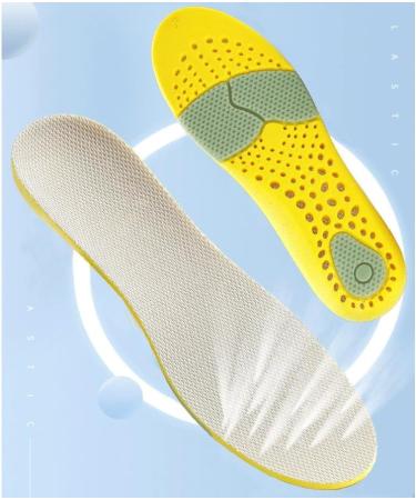 CSCDD Sports Air Cushion Insoles - High Elasticity & Soft Comfort for All-Day Relief | Size 44 White Dinosaur Doodle - Buy Online on GoSupps.com