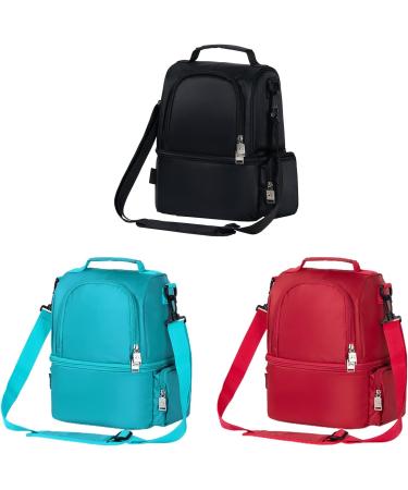 MinnowXY Aluminum Foil Double-layer Heating USB Charging Multifunctional Insulated Lunch Box Bag Worker Students Bring Rice Bags Blue - Buy Online on GoSupps.com