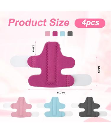 SAVITA 4pcs Finger Splints - Finger Straightener & Stabilizer Brace for Trigger Broken & Strained Fingers - Available in 4 Colors - Buy Now - Buy Online on GoSupps.com