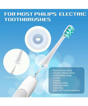 WAYYS Philips Sonicare Replacement Heads - 8 Pack Electric Toothbrush Heads for Optimal Care | International Shipping Available - Buy Online on GoSupps.com