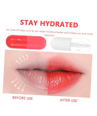 FRCOLOR 8 Pcs Lip Oil Plumper Essence - Nourishing Lip Gloss & Balm for Voluminous Lips - Plant-Based Moisturizer & Enhancer - Buy Online on GoSupps.com
