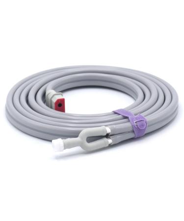 8.2FT NIBP Adapter Hose Compatible with Nihon Kohden SVM7000 Dual Blood Pressure Tube with Dual Pin Connector and BP18 Connector for BP Monitor and Cuff (Adult/Pediatric)
