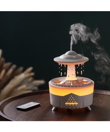 Meyuxg Aroma Diffuser 350ml - Rain Cloud Humidifier & Mushroom Lamp with 7 Color Lights for Bedroom Office & Yoga - Buy Online on GoSupps.com