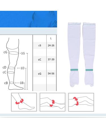 Agate Thigh-High Compression Stockings 15-20 mmHg | Footless Open Toe for Men & Women | Optimal Circulation Support - Buy Online on GoSupps.com