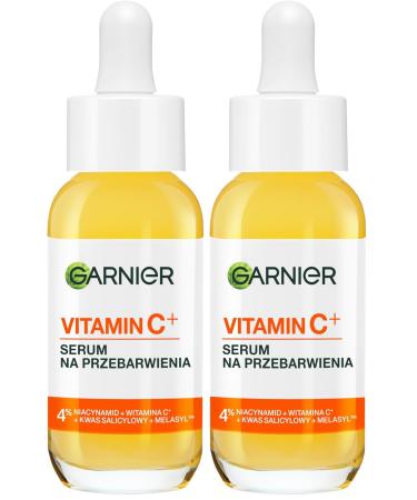 GARNIER Skin Naturals Vitamin C Super Serum (30 ml) (Lot de 2) Pack of 2