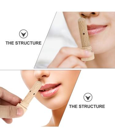 FOMIYES 2pcs Essential Oil Nasal Stick Beech Wood Fragrance Inhaling Stick Compact Design for Aromatherapy Refillable and Easy to Use - Buy Online on GoSupps.com