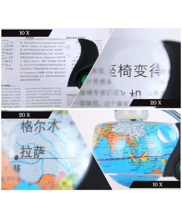 Handheld LED Light Magnifier for The Elderly Children Reading Books Clock Repair Green Made in China - Buy Online on GoSupps.com