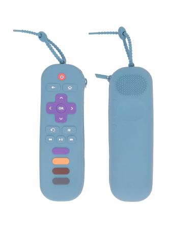 Soft Silicone Baby Bite Bag with Strap | Multifunctional Dustproof Storage for Pacifiers Pens Make-Up Brushes | Large Dark Blue - Buy Online on GoSupps.com