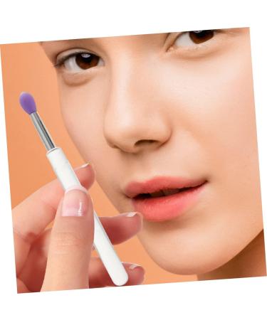 Healeved 6pcs Silicone Lip Brush Lip Gloss Brush Lipstick Applicator Eyeshadow Applicators Lip Mask Applicator Brush Silicone Brush Lip Mask Brush Lipstick Brush with Caps Lip Brush Wand - Buy Online on GoSupps.com
