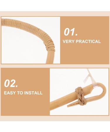 Kichvoe Wooden Teapot Handle Replacement Tea Kettle Handle Bamboo Rattan Teapot Handle Grip Tea Pots Accessories - Buy Online on GoSupps.com