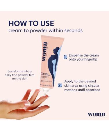 Intimate Comfort DRY & FRESH LIQUID POWDER 50ml | Talc-Free Body Powder - Buy Online on GoSupps.com