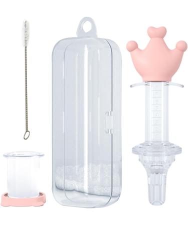 Best Cartoon Medicine Dispenser for Children | Baby Feeding Utensils Liquid Medication Drip Syringe & Firulab Pink Donor - Buy Online on GoSupps.com