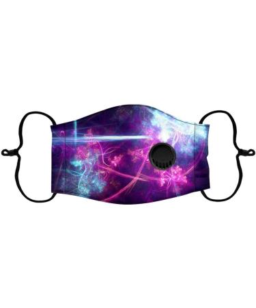 Buy Riou Women's Colorful Face Mask with Valve - Washable Breathable Dustproof Tube Scarf & Neckerchief for International Shipping - Buy Online on GoSupps.com