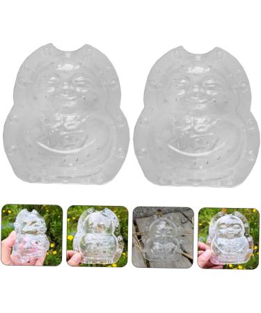 SHOWERORO Fruit Shaping Mold 2pcs Vegetable Shaping Mold Mini Accessories Transparent Forming Mold Adorable Fruit Mold Modeling - Buy Online on GoSupps.com
