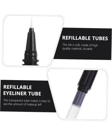 3 pi ces Eyeliner Tube Rechargeable avec Pinceau Assorti Stylo Liquide Portable pour Maquillage des Yeux Tube Vide pour Crayon Yeux DIY - Buy Online on GoSupps.com