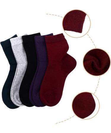 minkissy 15 Pairs Gel Ripstop Socks Features Socks for Women Spa Socks Cracked Heel Socks Hard Stockinette Spa Soften Socks Silicone Socks for Cracked Feet Pure Cotton Care Miss Foot Socks - Buy Online on GoSupps.com