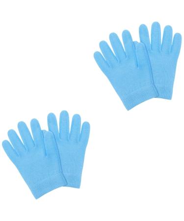 FRCOLOR 2 Pairs Night Moisturizing Gloves Cotton Gloves for Dry Hands moisturizing Gloves Overnight Sleeping Gloves Enhancing Womens Glove Hand mask Gloves Portable handguard Miss