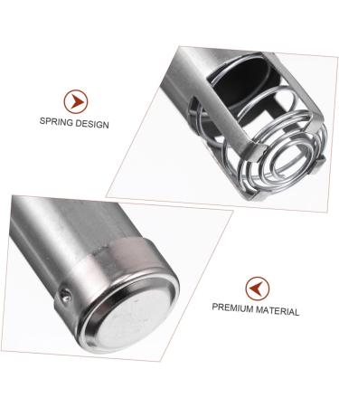 KOMBIUDA 6Pcs moxa pusher moxibustion treatment smokeless Moxa Cover moxa acupuncture moxa burner moxa cone holder for moxibustion stick pusher Ai hot Stainless steel Medicinal - Buy Online on GoSupps.com