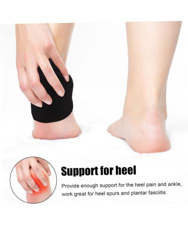 GLEAVI 15 Pairs Heel Protector Cushions - Moisturizing Heel Sleeves for Cracked Heels & Foot Health - Effective Plantar Support Socks - Buy Online on GoSupps.com
