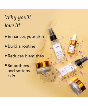 Quick Glow Kit - Hydrating Essence Toner & 24K Gold Elixir | Exfoliating Face Cleanser & Gel Serum | Smoothens Skin - RAS LUXURY OILS - Buy Online on GoSupps.com