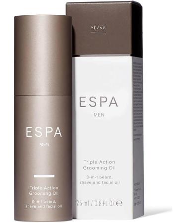 ESPA | Triple Action Grooming Oil | 30ml | 3-in-1 Shave Beard and Facial Oil - Buy Online on GoSupps.com