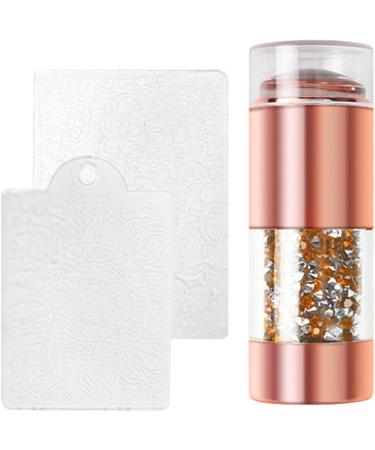 Buy Nail Art Stamper Kit - Acrylic Nail Stamp Set for DIY Designs | Nail Art Tool for Salon & Home Use - Buy Online on GoSupps.com