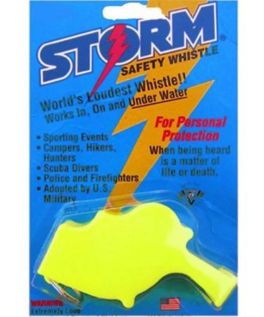 Storm Alert whistle yellow