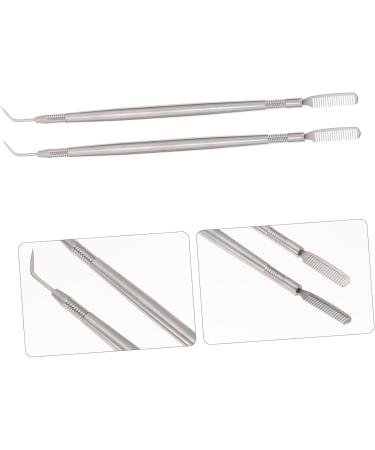 2pcs Stainless Steel Eyelash Separator & Comb - Essential Cosmetology Tools for Perfect Mascara Application - Buy Online on GoSupps.com