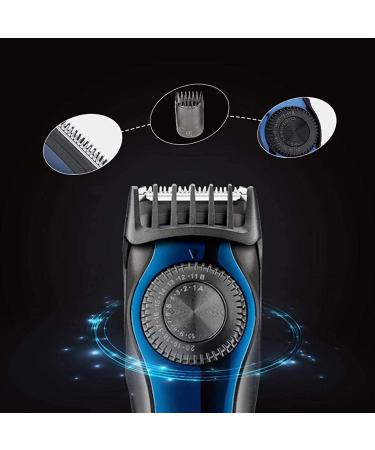 Pro Hair Clipper IPX6 Waterproof Design Professional Titanium & Ceramic Hair Clippers for Barbers with 20 Adjustable Speed Settings & LCD Display - Buy Online on GoSupps.com
