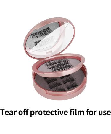 Mojiacong 6Pairs Magnetic Eyeliner Lashes 3D Natural Look Magnetic Lashes Magnetic Eyelashes Natural Look False Eyelashes Magnetic No Glue Light Weight & Reusable Magnetic Eyelashes - Buy Online on GoSupps.com