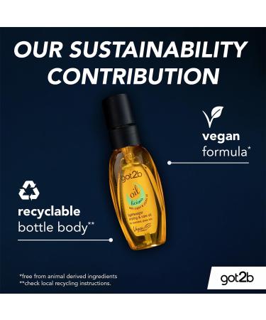Schwarzkopf got2b Oil-Licious Tame & Shine Styling Oil 50 ml - Buy Online on GoSupps.com