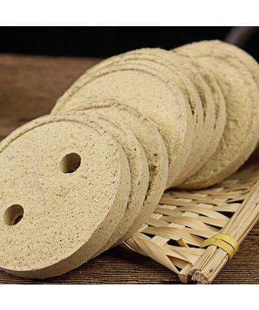 Buy Ifundom Moxa Cake & Sticks - 10 Pieces | Chinese Moxibustion Pads for Yin Yang Fengshui & Wellness - Buy Online on GoSupps.com