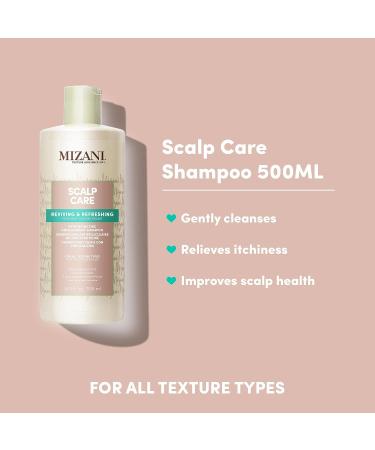 Mizani Scalp Care Dandruff Shampoo 16.9 Fl Oz | Pyrithione Zinc | Curly Hair Cleanser - Buy Online on GoSupps.com