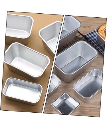 Zerodeko 5pcs Bread Toast Mold Square Bread Pan with Lid Pastry Baking Pan Cajas para Con Chocolate Toaster Pastries Chocolate Cake Loaf Pan A01 Aluminum Alloy Self Made Baking Tools - Buy Online on GoSupps.com
